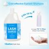 ACTROL Eyelash Extension Cleanser Gallon Unscented 3.8L Natural Lash Extension Shampoo Professional Eyelid Foaming Cleanser Paraben & Sulfate Free Non-lrritating with Salon and Home Care view 2