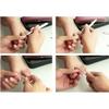 8PCS exfoliating Knife Pedicure Tool, Pedicure Nail Set, Professional Nail Knife Tool, Decorative Foot Cover Care Tool, Foot File Pedicure Set, with Storage Box, Foot File Foot Care, Salon Set view 3