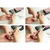 8PCS exfoliating Knife Pedicure Tool, Pedicure Nail Set, Professional Nail Knife Tool, Decorative Foot Cover Care Tool, Foot File Pedicure Set, with Storage Box, Foot File Foot Care, Salon Set view 4