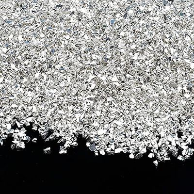 QW 25g/lot Multi-Color Mixing Nail Art Crushed Glass Nail Stones Irregular Decoration DIY Necklace Pendant Glass Beads D926 (Color : 19)