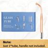 High Frequency Bend Glass Tube Replacement for TUMAKOU High Frequency Facial Wand - Orange Accessory (Bend Tube) view 4