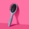 KISMETICS - Gentle Detangling Travel Brush, Small Size Paddle Brush with a Pouch, Nylon Pins on Soft Cushion with Ball Tips view 3