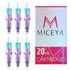 MICEYA Disposable 13M1 Tattoo Cartridge Needles #12 Standard Regular 13 Single Stack Magnum (1213M1) 20Pcs view 2