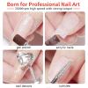 Kredioo Nail Drill 35000RPM Professional Electric Nail Drill Rechargeable Portable Efile Machine 6 Bits Kit Remove Acrylic Gel Nails Dip Powder for Salon Manicure Pedicure -Grey view 3
