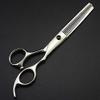 Hair Cutting Scissors, Professional 6 inch cut hair scissors set thinning hot shears cutting barber makeup tools hairdressing scissors BY ZZYY (Color : Cutting) view 3