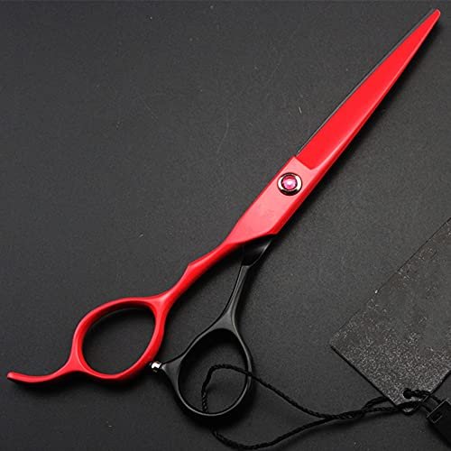 Hair Cutting Scissors, Professional Left hand japan 440c 6 inch cut hair scissors set cutting barber tools thinning shears hairdressing scissors BY ZZYY (Color : Cutting)
