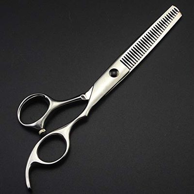 Hair Cutting Scissors, Professional 6 inch cut hair scissors set thinning hot shears cutting barber makeup tools hairdressing scissors BY ZZYY (Color : Thinning)