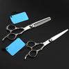 Hair Cutting Scissors, Professional japan 440c 6 inch Hollow hair scissors salon cutting barber haircut thinning shears hairdressing scissors set BY ZZYY (Color : Cutting) view 4