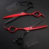 Hair Cutting Scissors, Professional Left hand japan 440c 6 inch cut hair scissors set cutting barber tools thinning shears hairdressing scissors BY ZZYY (Color : Thinning) view 4