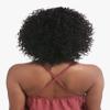 Sensationnel Empire Curly human hair - bohemian 10s 3pcs tangle free weaving for quick weave and sew in styles for faux highlights (4 MEDBROWN) view 4