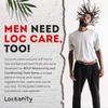 Locsanity BOLD Moisturizing Loc Spray - Natural Locs Care, Dreadlock Maintenance - Hair Scalp Moisturizer, Conditioning Spray for Dreads, Braids (8oz) view 2