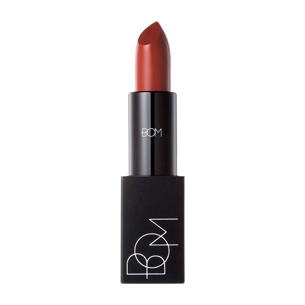 bom My Lipstick 809 Chilli Red, Long Lasting Strong Red Matte Lipstick Velvet Texture