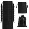 12 Pcs Large Silk Satin Bags Hair Storage Bag With Drawstring Tassel for Packaging Wigs-Bundles-Hair Extensions and Hair Tools 11.8x15.7Inch Multipurpose Large Bags view 1
