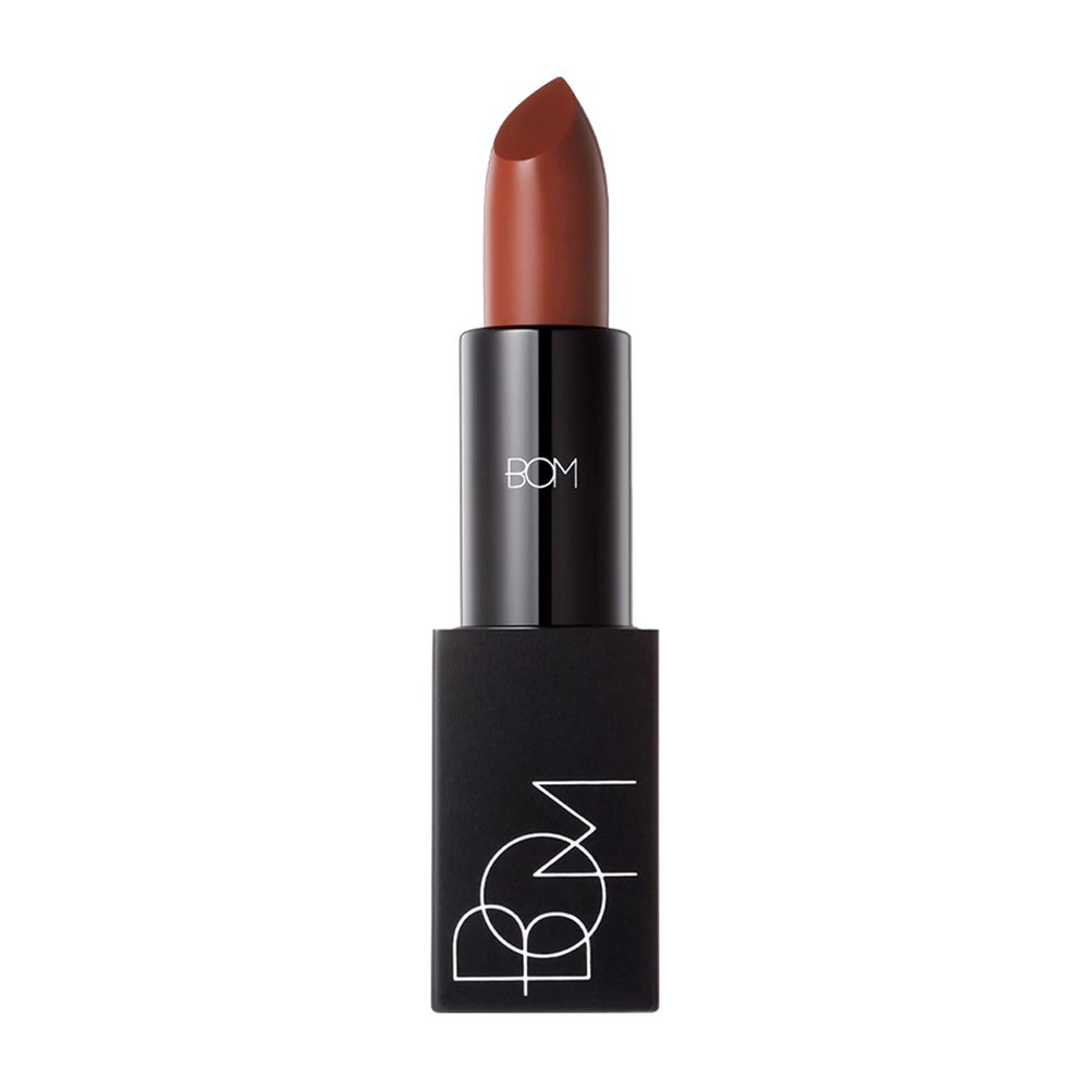 bom COSMETICS My Lipstick #810 My Brick Red 0.12 oz Long Lasting Lipstick for Soft & Vibrant Color Lips, Lip Care with Vitamin E & 11 Oils, Korean Makeup