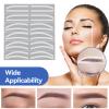 6 Pairs Eyebrow Tattoo Auxiliary Stickers, Disposable Adhesive Eyebrow Template Sticker Eyebrow Ruler Sticker Eye Makeup Aid Tools for Woman view 3