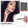100pcs disposable eyeliner brush pro tools makeup disposable applicators eye shadow applicator eyeliner brushes fine point lip liner brush Makeup Brush Applicator Makeup Brushes view 4