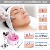 AIMENGXI Diamond Microdermabrasion Machine Professional Plus, 3 in 1 Pink Diamond Dermabrasion Facial Beauty Equipment Skin Care for Vacuum Blackhead Removal & Spray, Suction Power 0-70 cmHg view 4