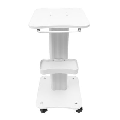 ABS Salon Mobile Cart, Professional Beauty Rolling Trolley Cart Salon Equipment Spa Service Instrument Hairdressing Storage Tray Trolley, Max Load: 50kg/ 110LBs