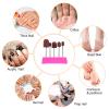 Beaupretty 5 Size Manicure Beanie Hat Set Sanding Bands for Nail Nail Art Sanding Caps Pedicure Kits Sand Head Polished Heads Display Box view 3