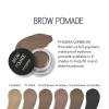 Eyebrow Pomade,Gel Professional Makeup Eyebrow Color,Matte Waterproof Brow Pomade For Long-Lasting Results,Vegan, Cruelty-Free Eyebrow Color that Fills and Shapes Brows(5#Dark Brown) view 3