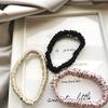 100% Pure Mulberry Silk Scrunchies for Women and Girls - Charmeuse 19 Momme Silk Hair Ties for Sleeping and Curly Hair view 4