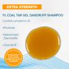 True+Real Coal Tar Therapeutic Plus Tar Gel Anti-Dandruff Shampoo Extra Strength 1% Coal Tar, 6 Fluid Ounce 2 Pack view 2