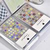 Nail Stickers Storage Book 80 Large Capacity Exhibition Photo Album Card Package Button Type Manicure Stickers Manicure Notebook (Clear) view 4