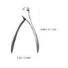 FOMIYES 1pc Toenail Clipper for Thick Nails Sharp Manicure Tool for Easy Grooming and Dead Skin Removal Ergonomic Design for Weak Hand Strength view 3
