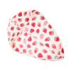 Healifty Hair Towel Wrap Coral Fleece Hair Drying Towels Cute Strawberry Absorbent Bath Hat Girl Shower Hat Quick Dry Cap Hair Wrap for Bathing view 3