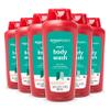 Amazon Basics Mens Soap Body Wash, Sport Scent, 18 Fluid Ounce, Pack of 6 view 1