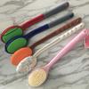 Plastic Long Handle Shower Brush Bathe Scrubber Full Body Cleaning Bath Brush Unisex view 3