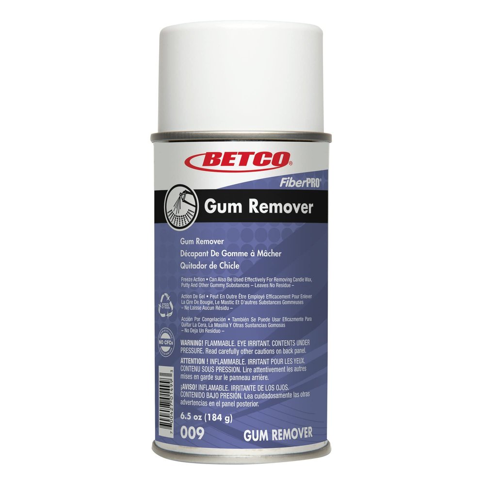 Betco FiberPRO Gum Remover, 6.5 Oz Bottle, Case of 12