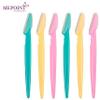 MEPOINT Reusable Face Razor | Eyebrow & Facial Hair Removal Razor | Safe & Pain free Remover | Pack of 6 Razors (6) view 2