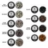 Hair Couture Premium Tube Locks 200 Pieces Beads Rings Micro Links Professional Tools I-Tip Extension Extra Hold Strength Accessories TPS3060-BLD view 2