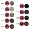 Hair Couture Silicone Tube Locks 200 Pieces Premium Beads Rings Micro Links Professional Tools I-Tip Extension Extra Hold Strength Accessories TPS4060-PBRN view 2