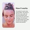 hers triple threat shampoo for hair that feels and looks thicker and stronger with biotin, saw palmetto, pumpkin seed oil, lightly scented with rose, helps control hair shedding, 2 pack, 6.4oz view 3