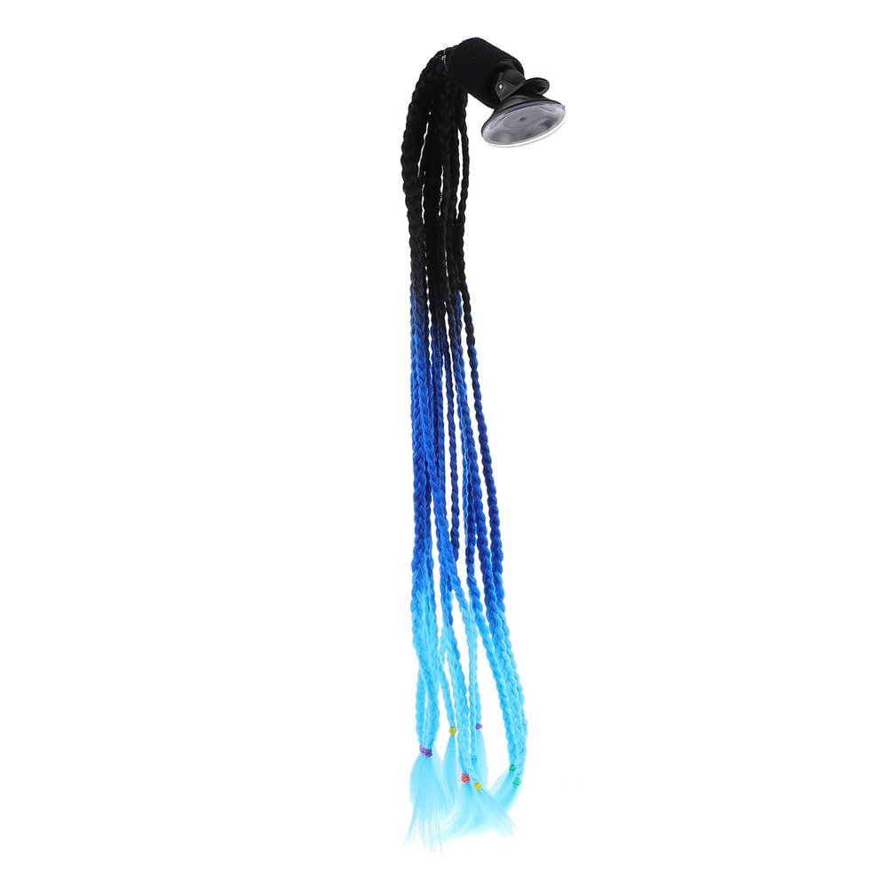 BESPORTBLE 1pc Colorful Ponytail Helmet Decor Fashionable Dreadlocks Attachment Unique Helmet Ponytail for Creative Installation for and Cyclists
