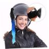 BESPORTBLE 1pc Colorful Ponytail Helmet Decor Fashionable Dreadlocks Attachment Unique Helmet Ponytail for Creative Installation for and Cyclists view 2