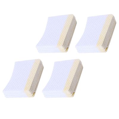 Beaupretty 160pcs Eyelash Pads Eyelash Makeup Cleaning Mat Eyelash Makeup Pads Makeup Removal Pad Face Cleansing Lash Tool Cotton Makeup Make up Miss
