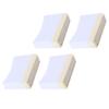 Beaupretty 160pcs Eyelash Pads Eyelash Makeup Cleaning Mat Eyelash Makeup Pads Makeup Removal Pad Face Cleansing Lash Tool Cotton Makeup Make up Miss view 1
