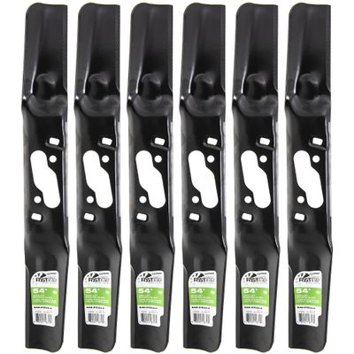 CUB CADET 942-01054-H 54" Deck High FastAttach Blades Enduro XT2 Series 6 Pack
