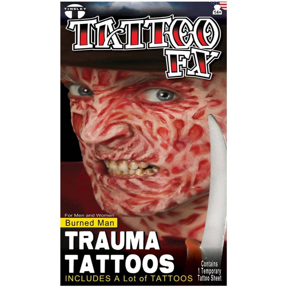 Tinsley Transfers Torched Tattoo Standard