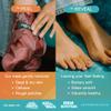FEETS Foot Peel Mask with Eucalyptus and Lavender (2-Pack) | Remove and Exfoliate Dead Skin | Perfect for Men and Women | Removes and Repairs for Dry, Rough, Cracked Heels and Calluses view 3