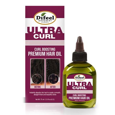 Difeel Ultra Curl - Curl Boosting Premium Hair Oil 2.5 oz.