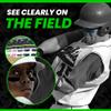 GB Eyeblack - 12 Pairs Peel & Stick Athletic Eyeblack Football Glare Blockers Colored Camo Eye Black Strips (Night Camo) view 3