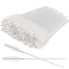 300 PCS Eyelash Extension Supplies Kit Disposable Micro Swab Brush Eyebrow Spoolies Lip Stick Brush Mascara Wand Applicator Makeup Brush Tool (White Black Gold Sets) view 2