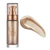 MAEPEOR Body Luminizer 6 Colors Waterproof Smooth Shimmer Face Glow Illuminator Non-sticky Liquid Highlight (30 ML, 04 Rose Gold) view 1