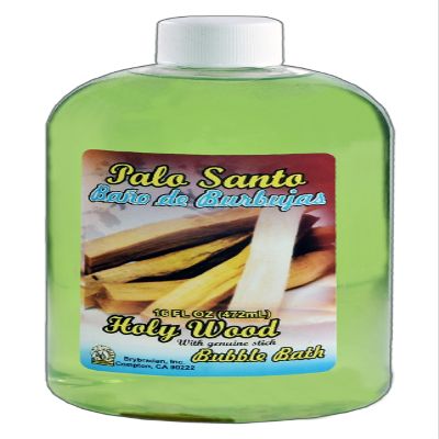1 PC HOLY Wood- Bubble Bath - PALO Santo BANO DE BURBUJAS 16 OZ - Spiritual Magick