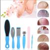 8 Pieces Double Sided Pedicure Foot File Foot Scraper, Exfoliator Remover Dead Skin Hard Skin Calluses Foot Scrubber Reusable Foot Care Pedicure Tool for Wet and Dry Cracked Feet view 2