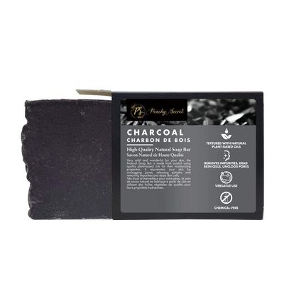 Peachy Secret All Natural Soap - Charcoal